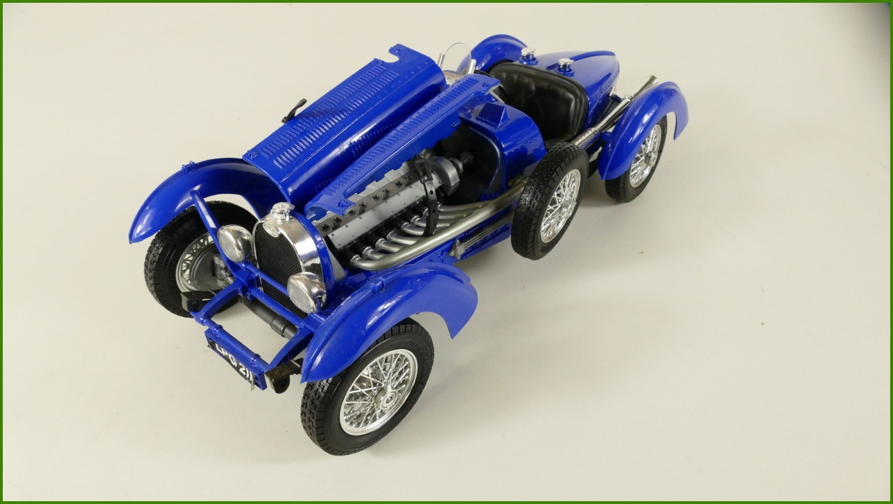 Kovový Model Bburago 1:18 - Bugatti Type 59 (1934) s Krabicí