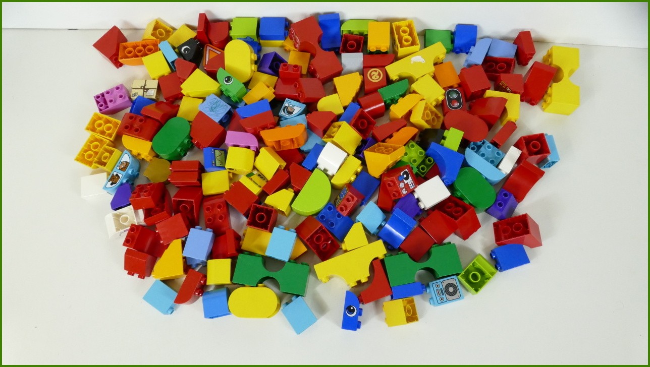 Lego® Duplo® Kostky Tvary 1,8 KG