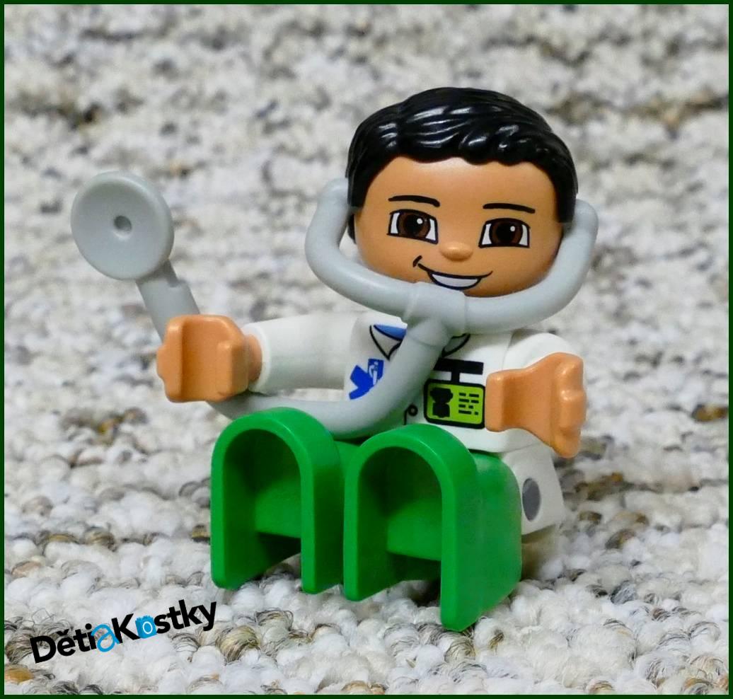 Lego® Duplo® Figurka Doktor se Stetoskopem