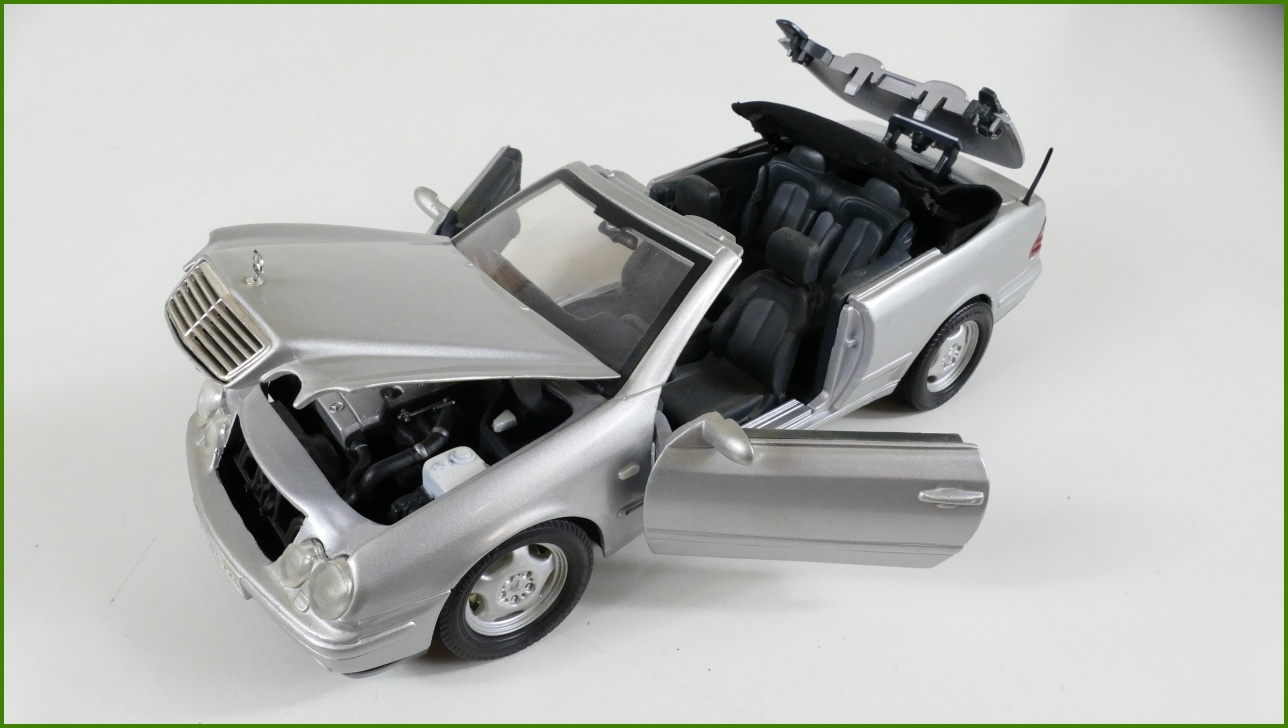 Model Anson 1:18 - Mercedes-Benz CLK