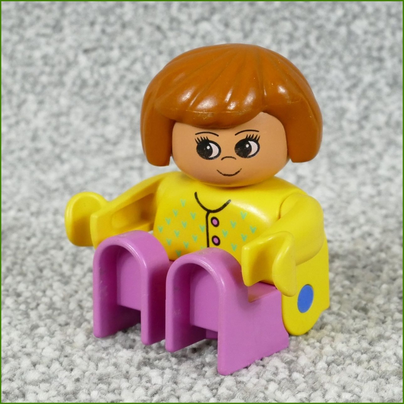 Lego® Duplo® Figurka Maminka Ve Žluto/Růžovém