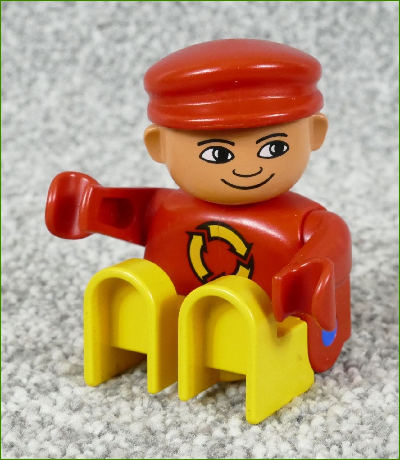 Lego® Duplo® Figurka Dělník se Znakem Recyklace