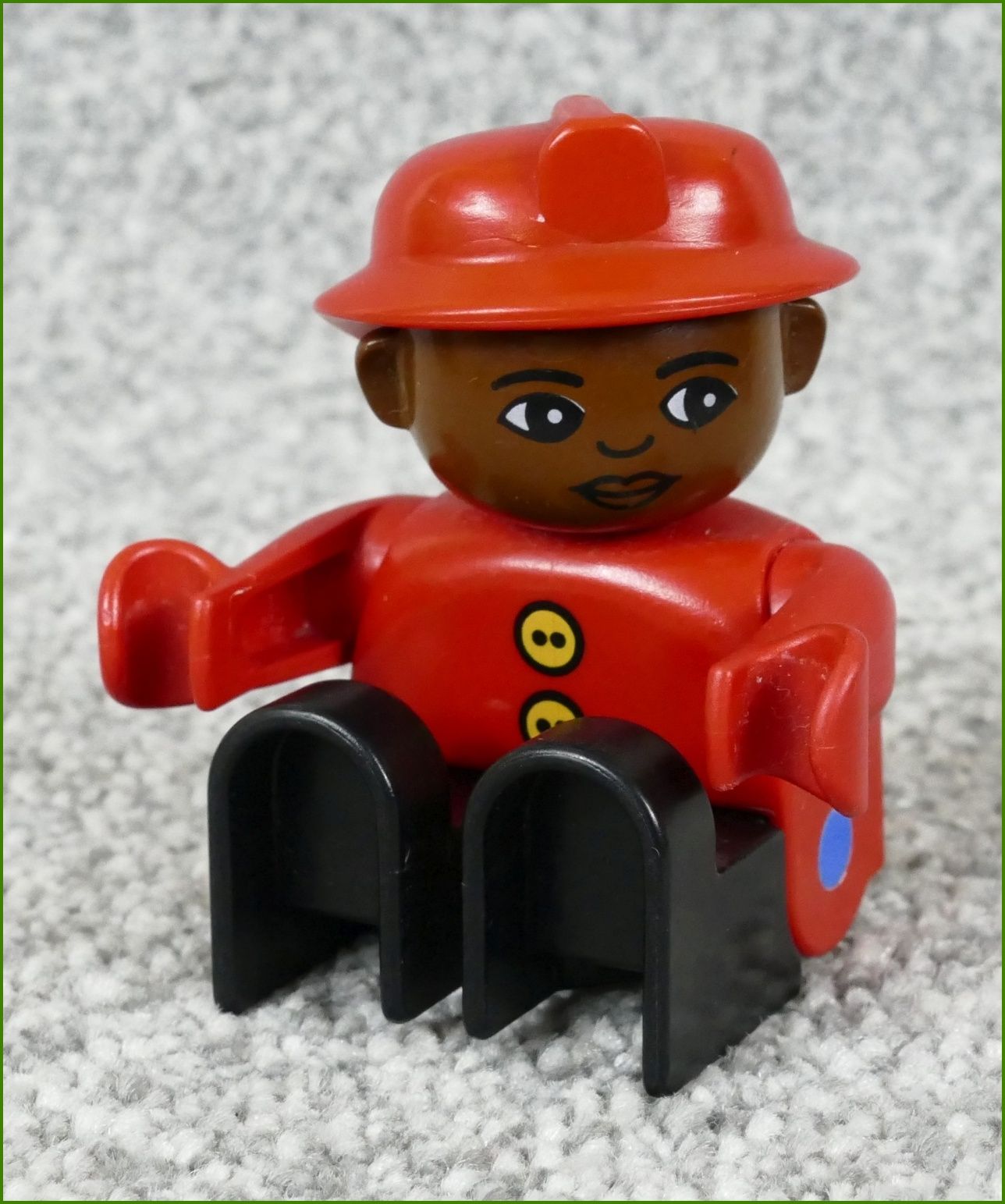 Lego® Duplo® Figurka Hasič Černoch v Červeném