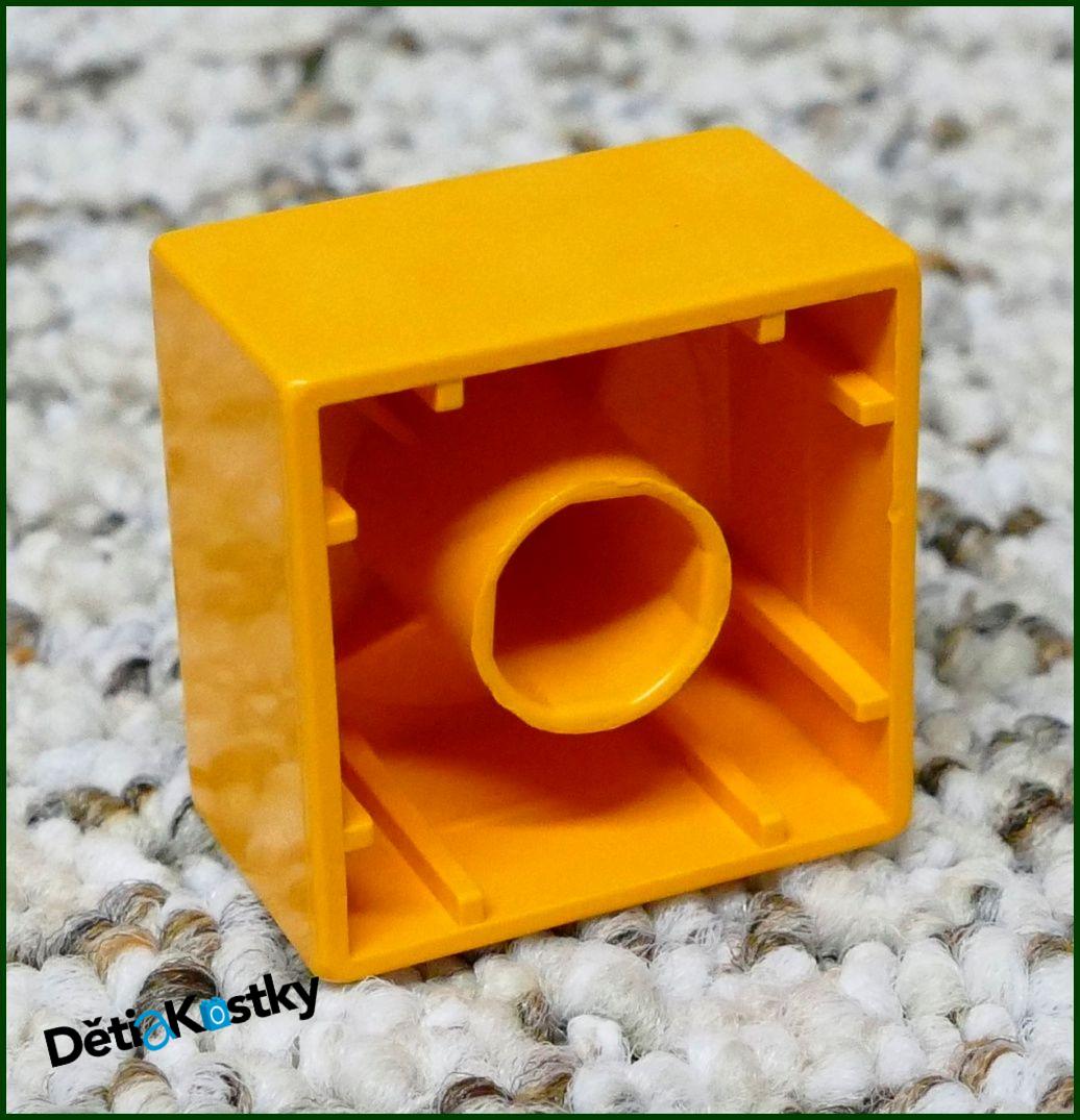 Lego® Duplo® Kostka 2x2 Středně Oranžová