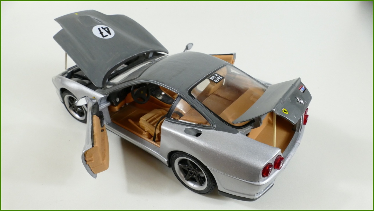 Model Maisto 1:18 - Ferrari 550 Maranello - Viz Popis