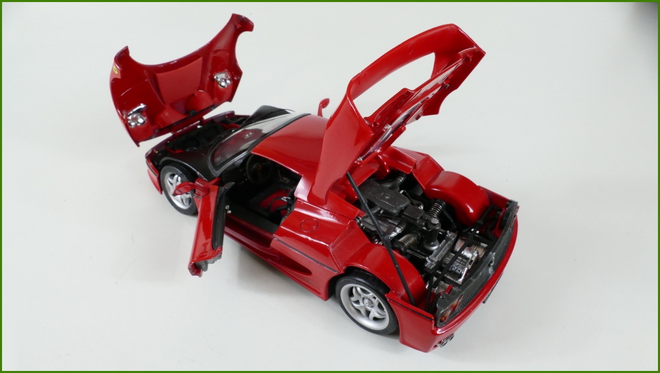 Model Maisto 1:18 - Ferrari F50 - Viz Popis