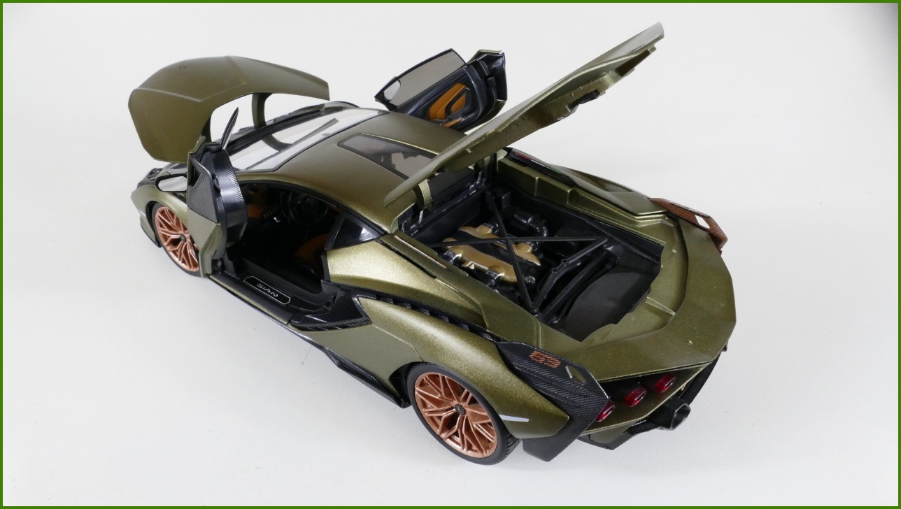 Kovový Model Bburago 1:18 - Lamborghini Sián FKP 37