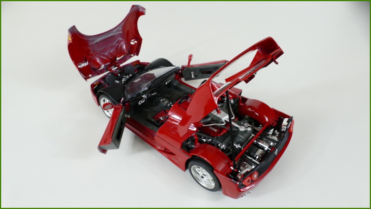 Kovový Model Bburago 1:18 - Ferrari F50 - Viz Popis