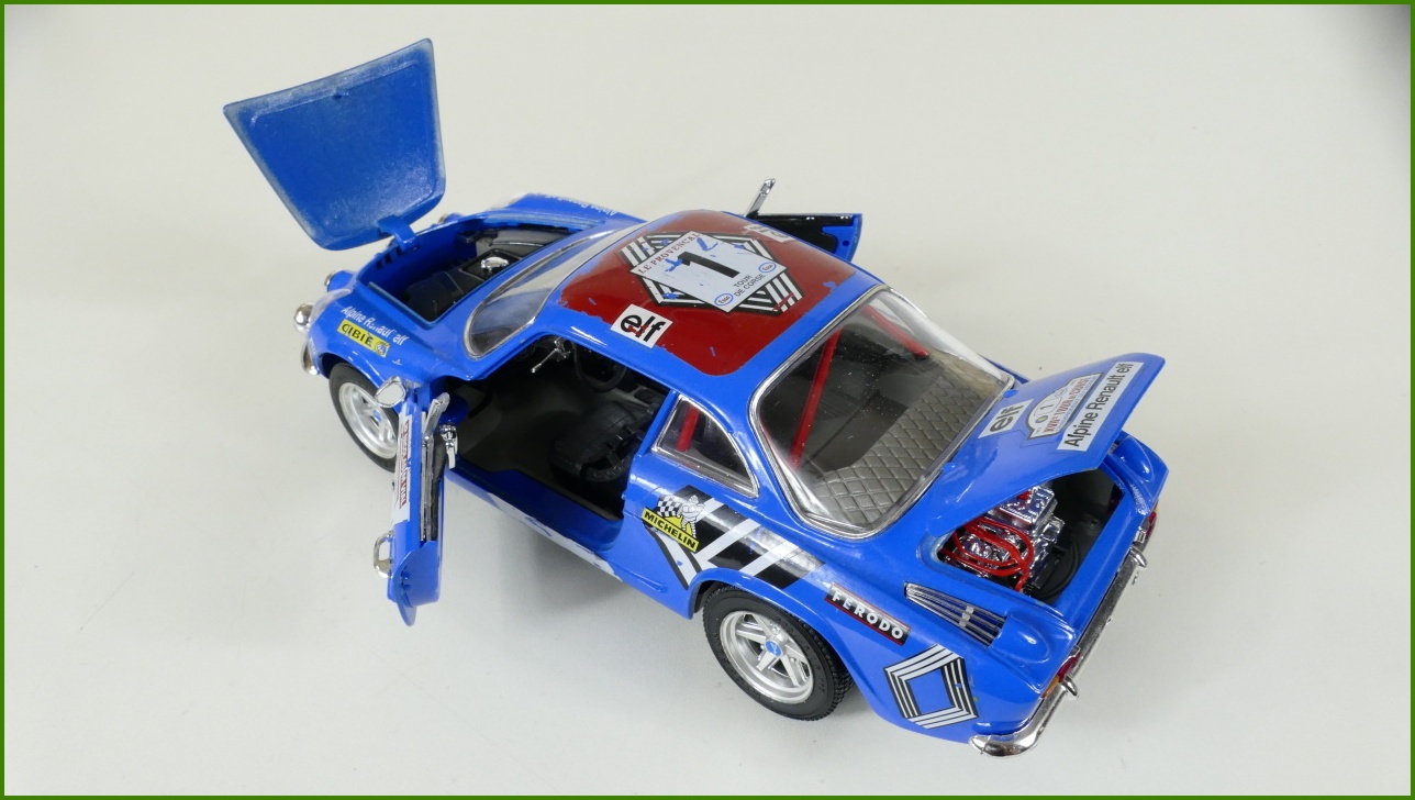 Kovový Model Bburago 1:16 - Alpine A110 - Viz Popis
