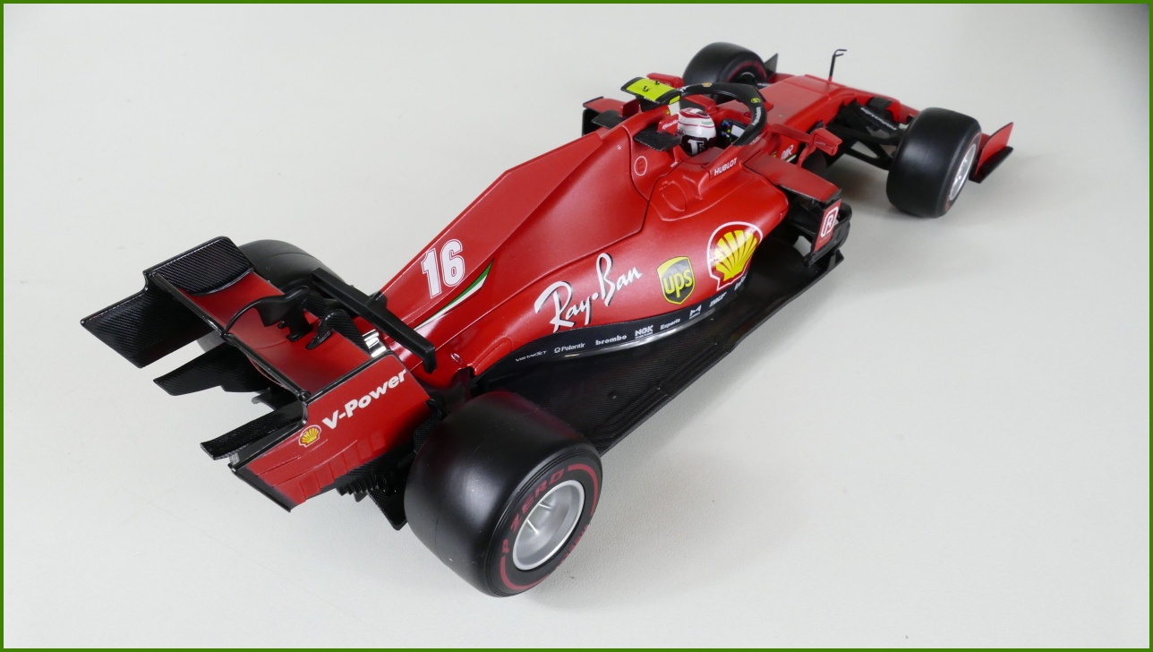 Model Formule Bburago 1:18 - F1 SF1000 - Charles Leclerc (Austrian GP 2020) s Krabicí - Viz Popis