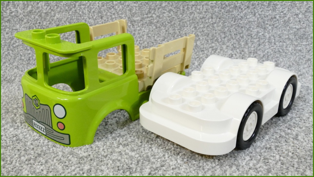 Lego® Duplo® Tahač Nákladní Limetka s Bočnicemi 833ZZ - Nový