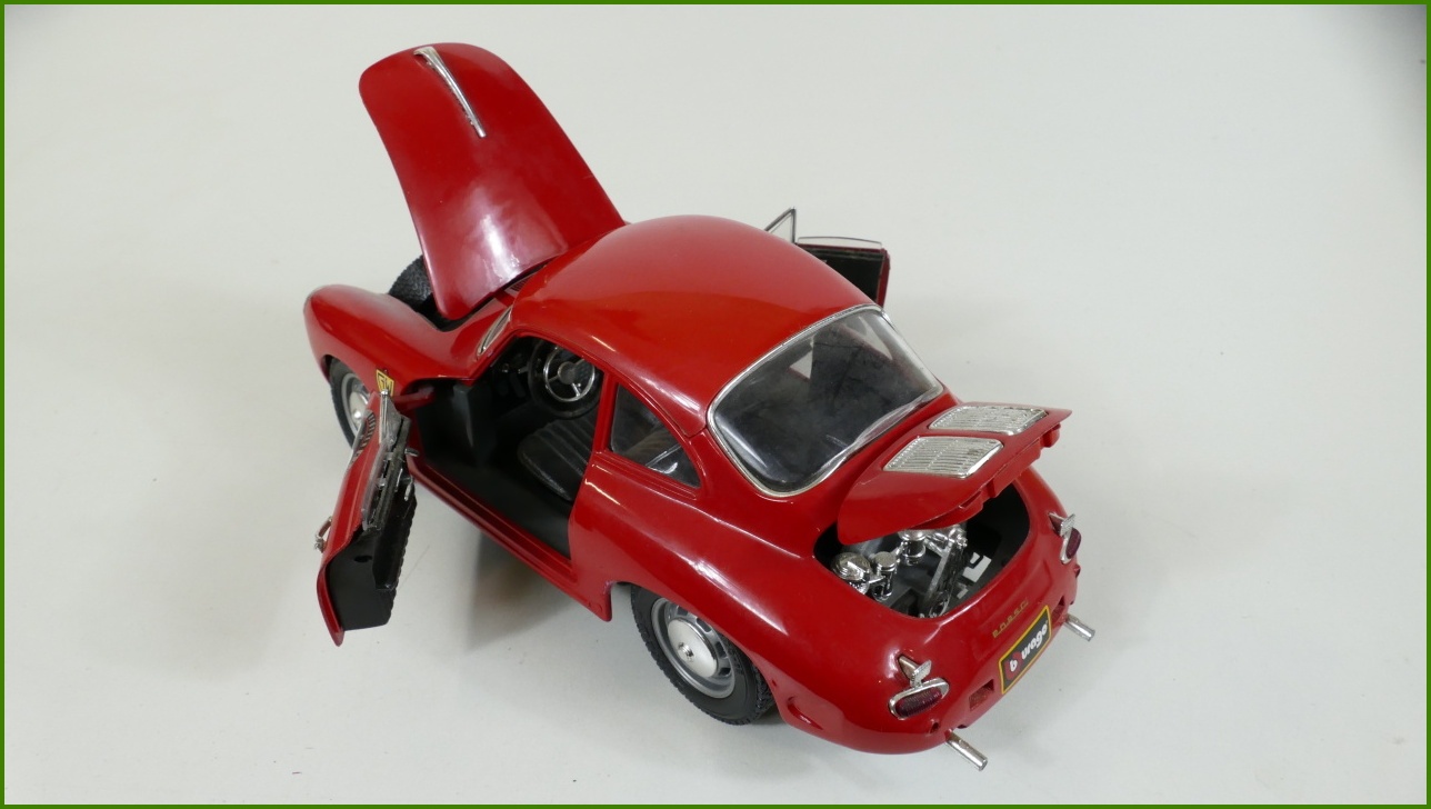 Kovový Model Bburago 1:18 - Porsche 356 B (1961) - Viz Popis