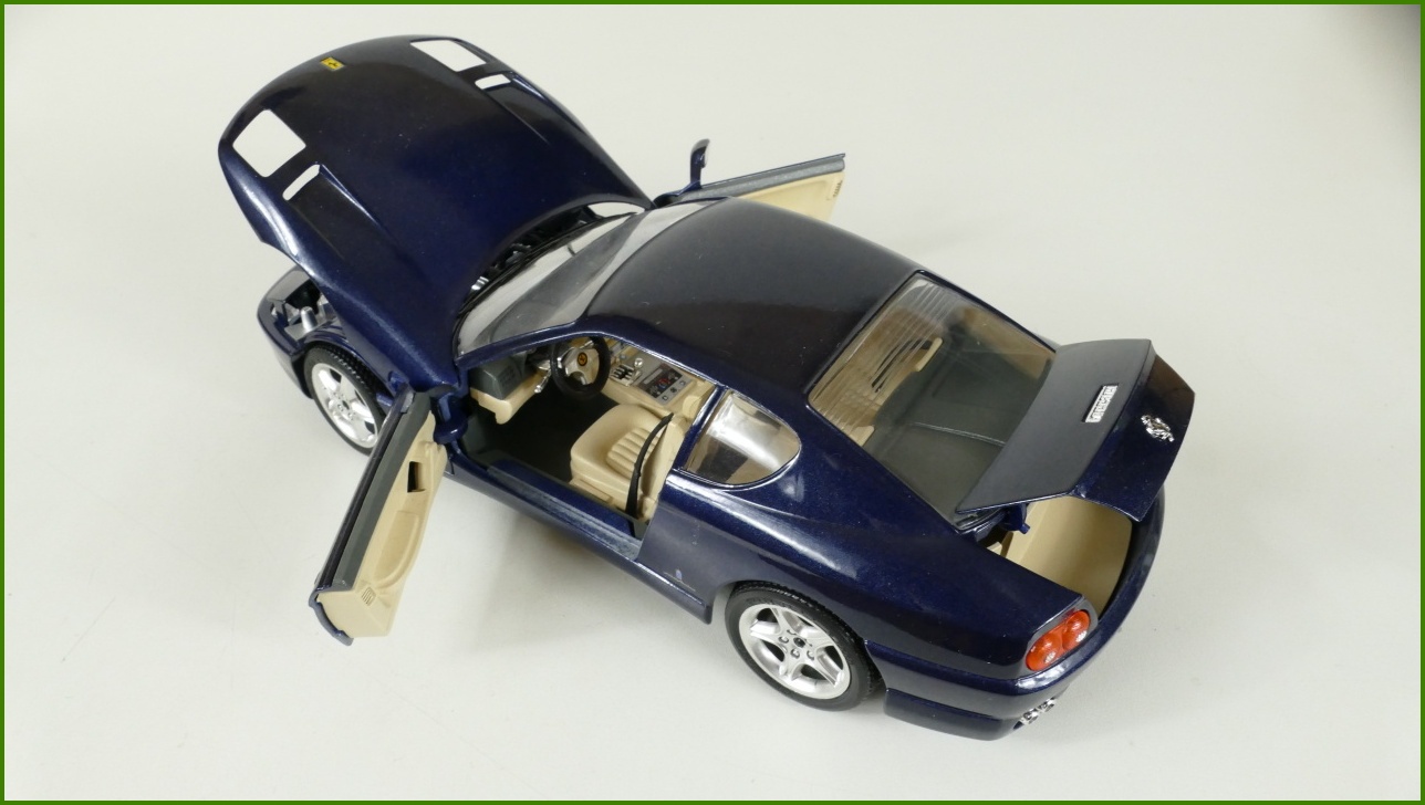 Kovový Model Bburago 1:18 - Ferrari 456 GT (1992) - Viz Popis