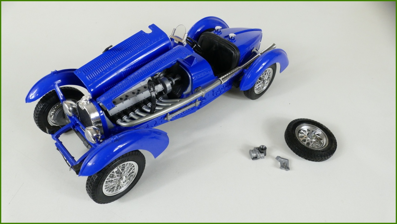 Kovový Model Bburago 1:18 - Bugatti Type 59 (1934) - Viz Popis