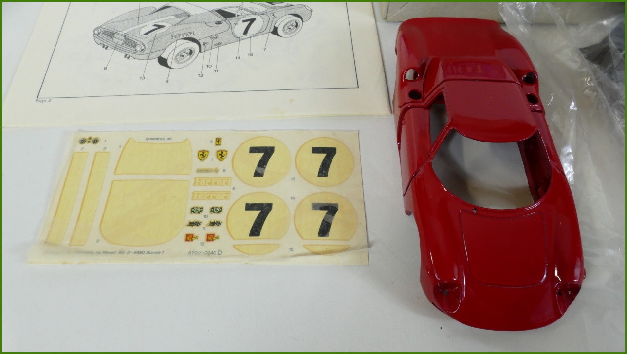 Model Auta Revell Metal Kit Stavebnice 1:24 - Ferrari 250 Daytona