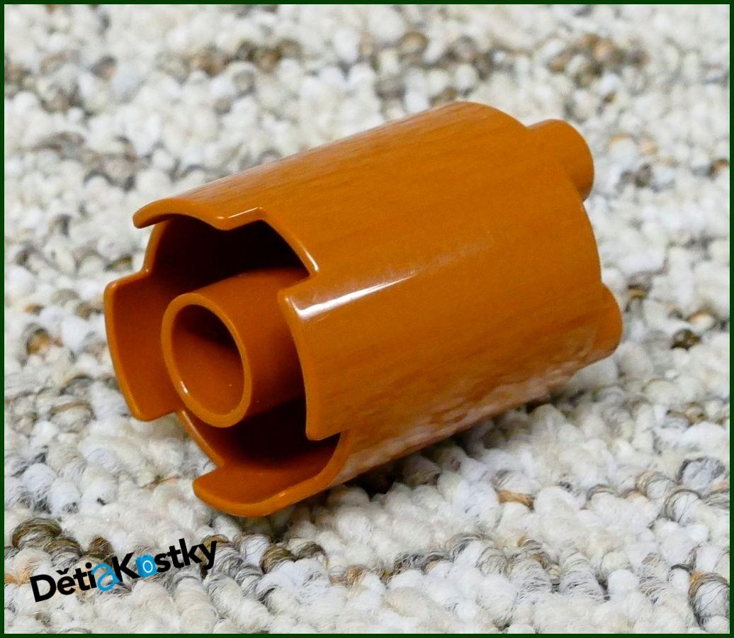 Lego® Duplo® Kostka Váleček (Sloup) Hnědý