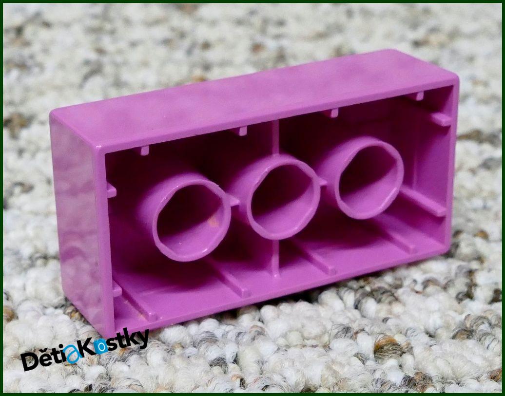 Lego® Duplo® Kostka 2x4 Tmavě Růžová