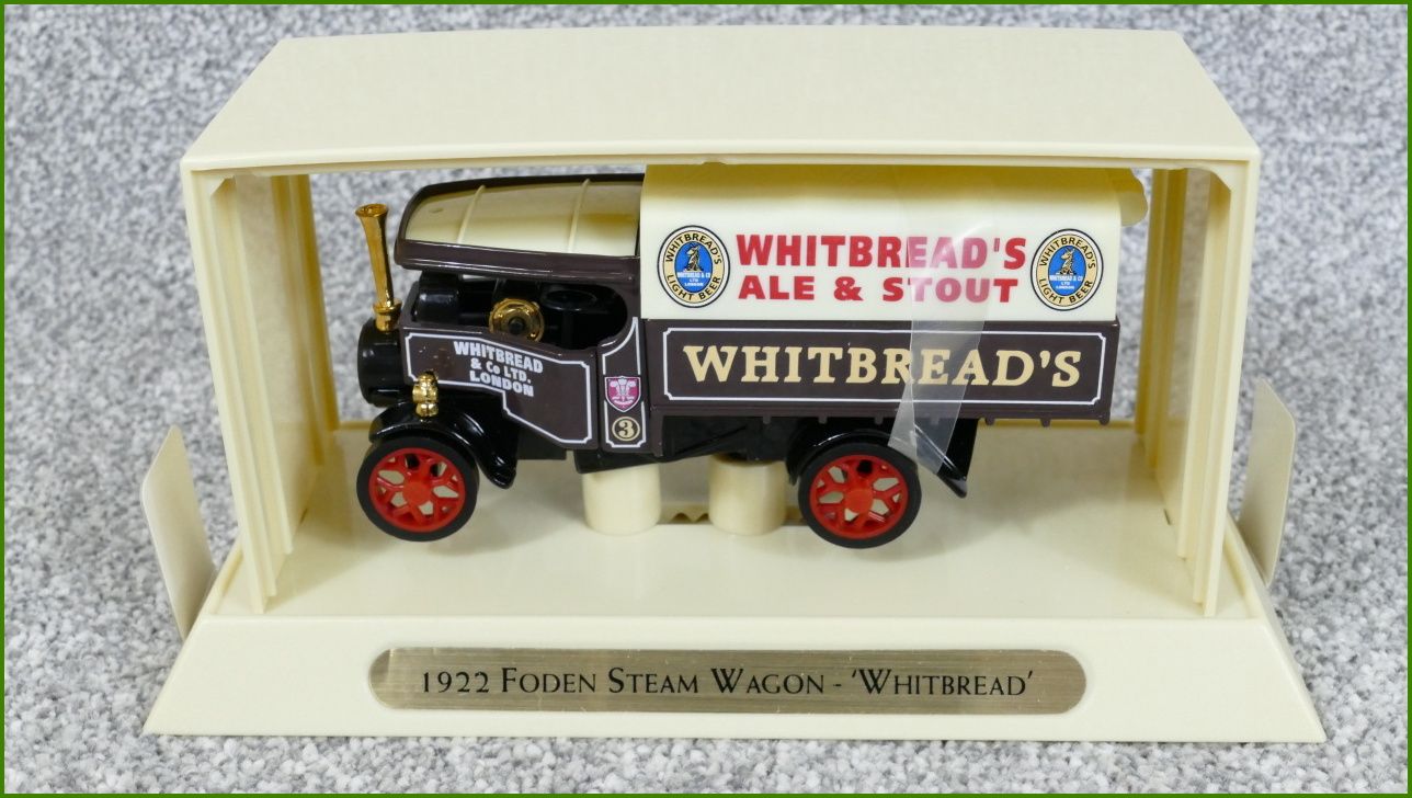 Matchbox Autíčko s Krabičkou YGB11 - 1922 Foden Steam Wagon
