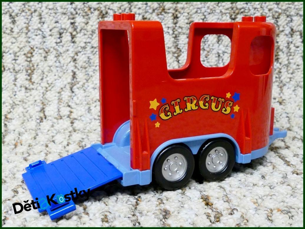 Lego® Duplo® Vůz pro Přepravu Koní Cirkus
