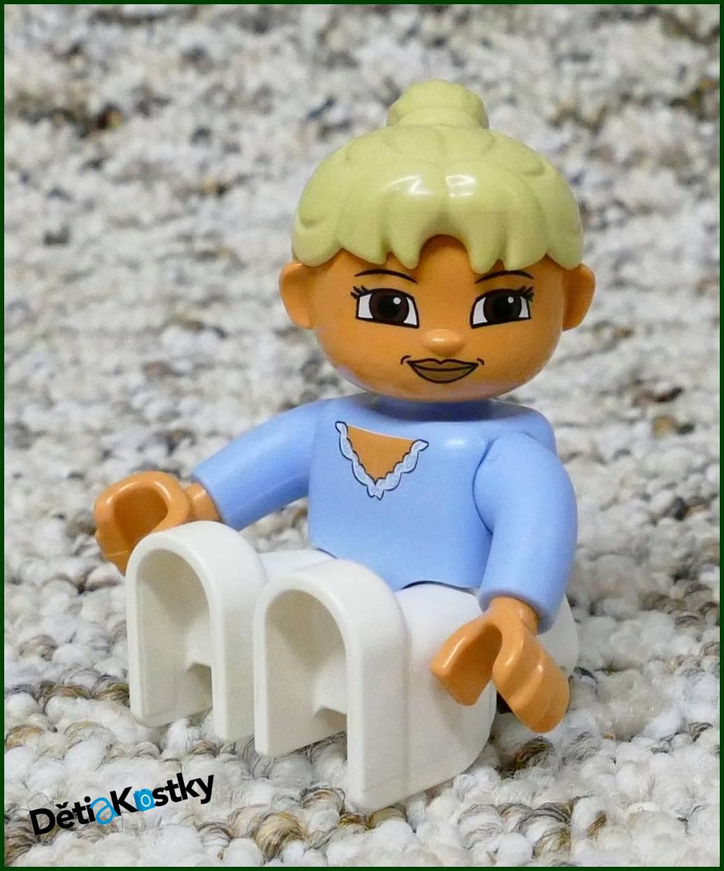 Lego® Duplo® Figurka Maminka - Světle Modrá