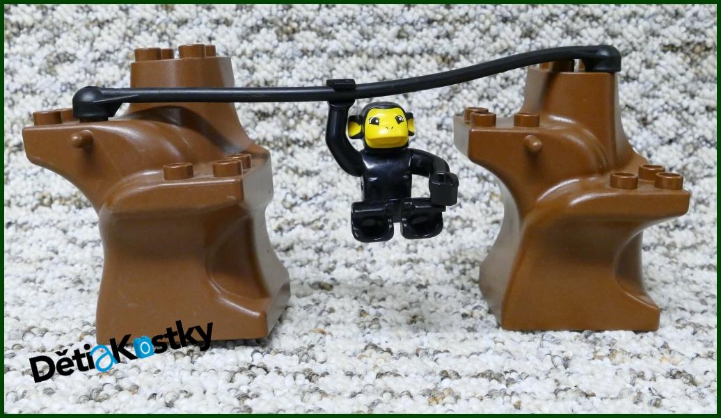 Lego® Duplo® Propojovací Lano Černé