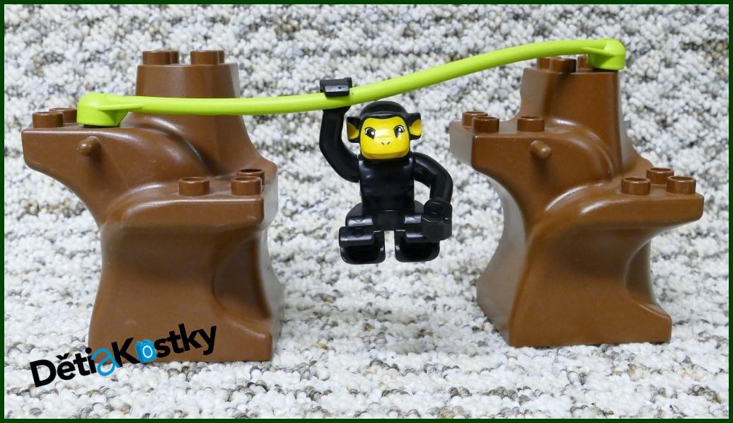 Lego® Duplo® Propojovací Lano/Liána Limetka