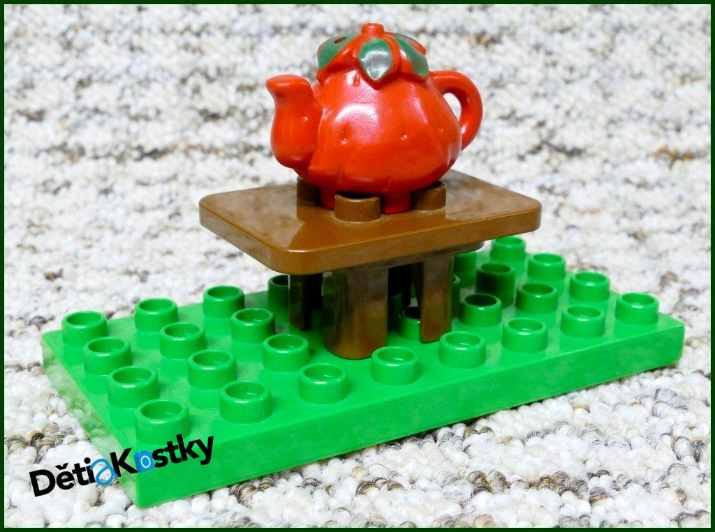 Lego® Duplo® Stůl Hnědý Hranatý