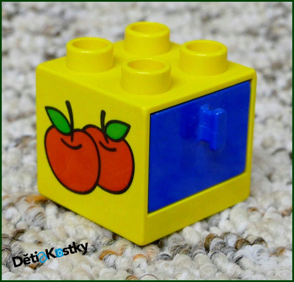 Lego® Duplo® Skříňka Malá Žlutá/Modrý Šuplík