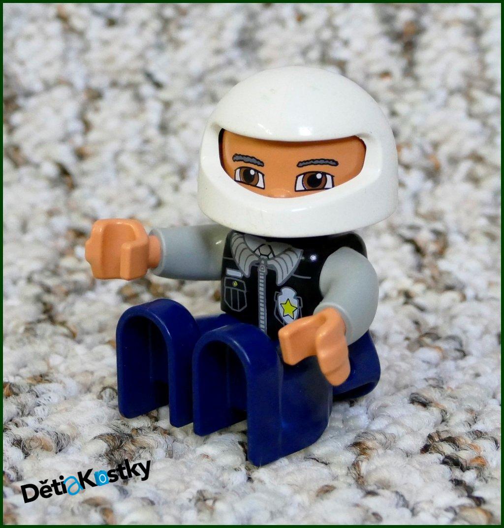 Lego® Duplo® Figurka Policista Motorkář