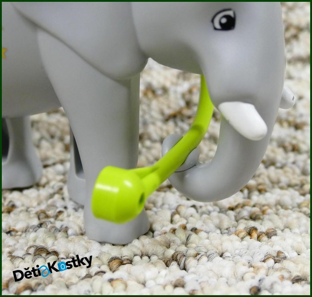 Lego® Duplo® Slon s Kly Cirkusový Novější Typ (Červená Dečka)