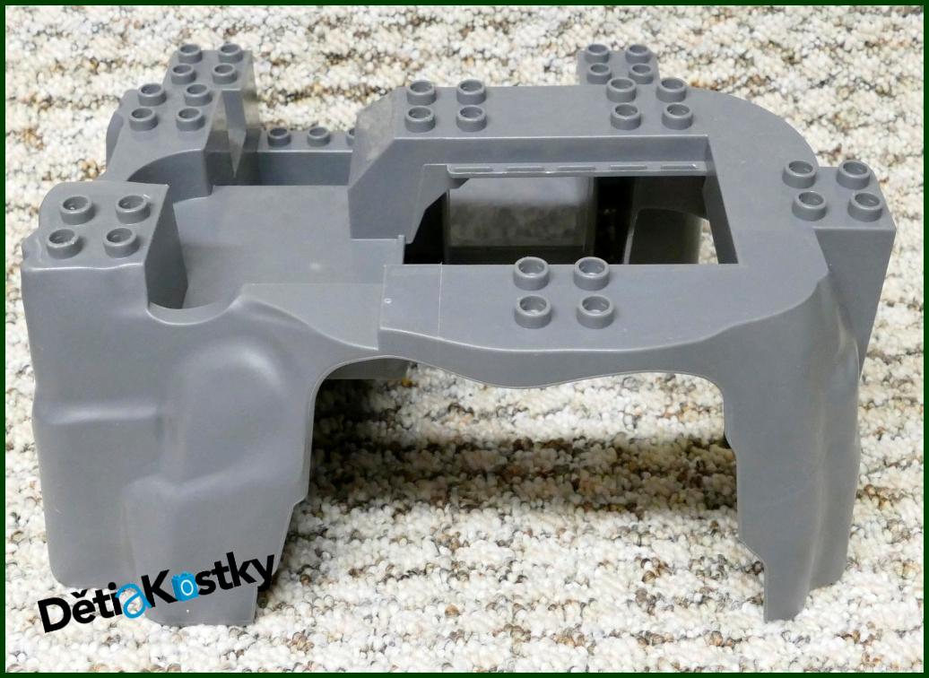 Lego® Duplo® Podložka/Deska Skála Šedá