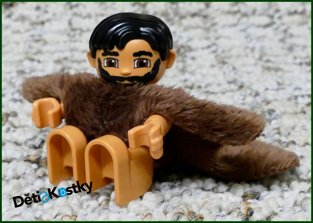Lego® Duplo® Pravěký Člověk v Kožešině s Vousy