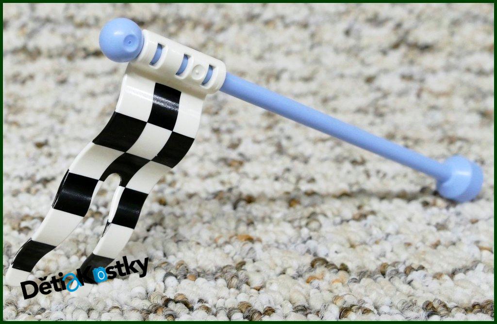 Lego® Duplo® Stožár na Vlajku Světle Modrý