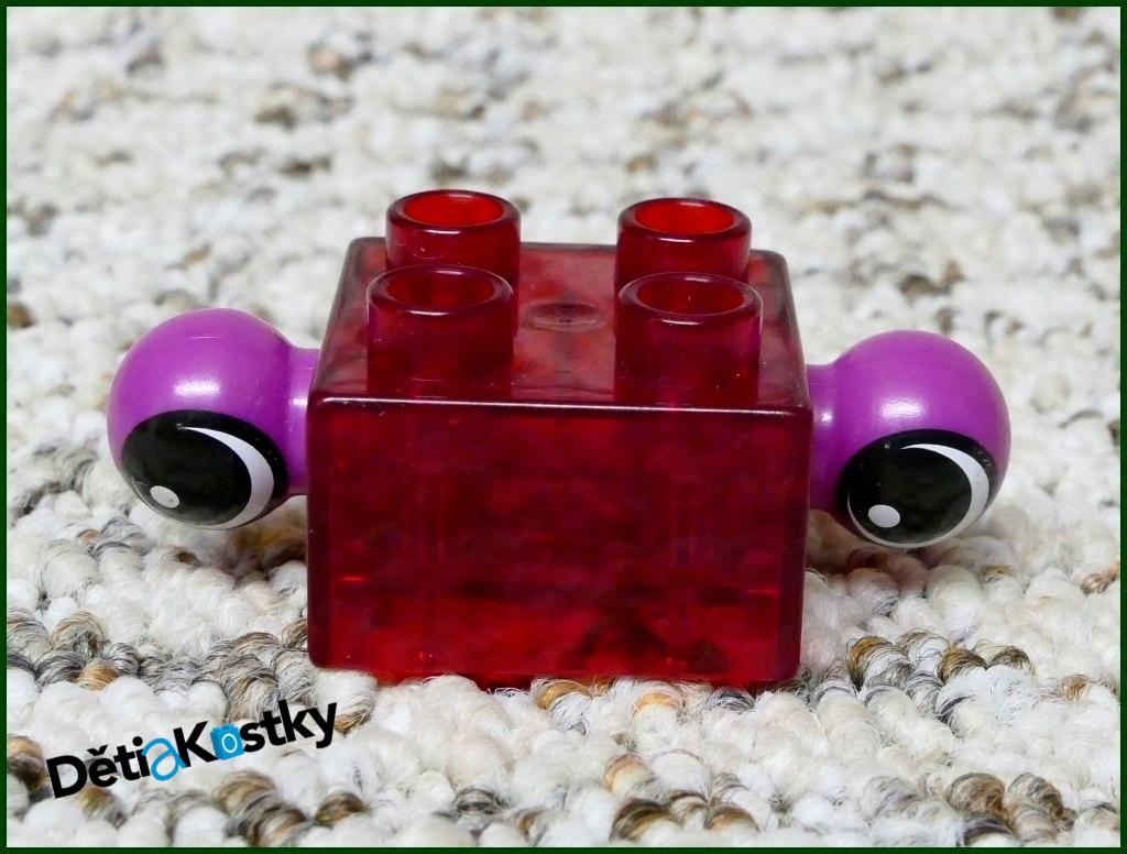Lego® Duplo® Kostka s Oky - Červená