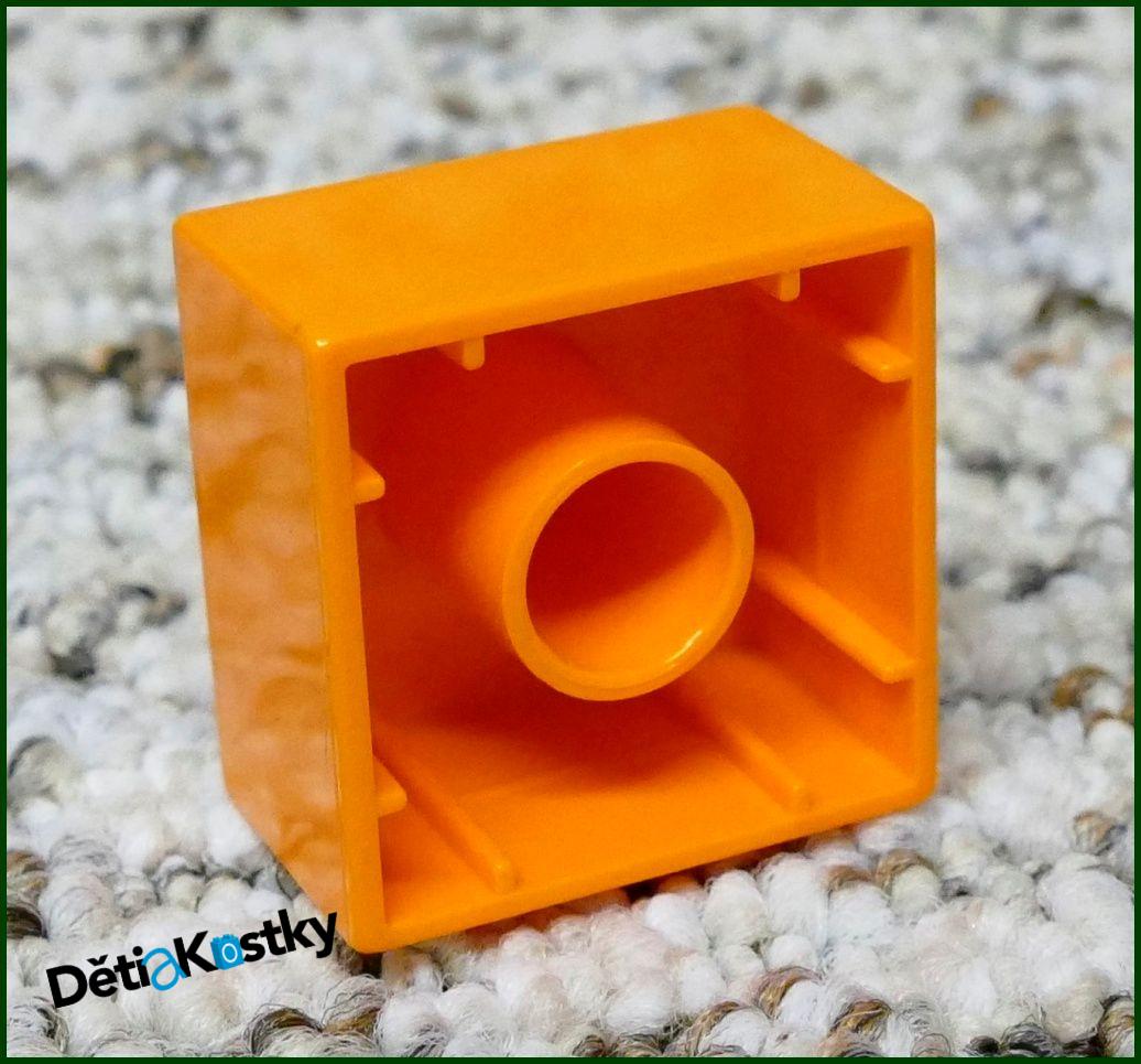 Lego® Duplo® Kostka 2x2 Oranžová