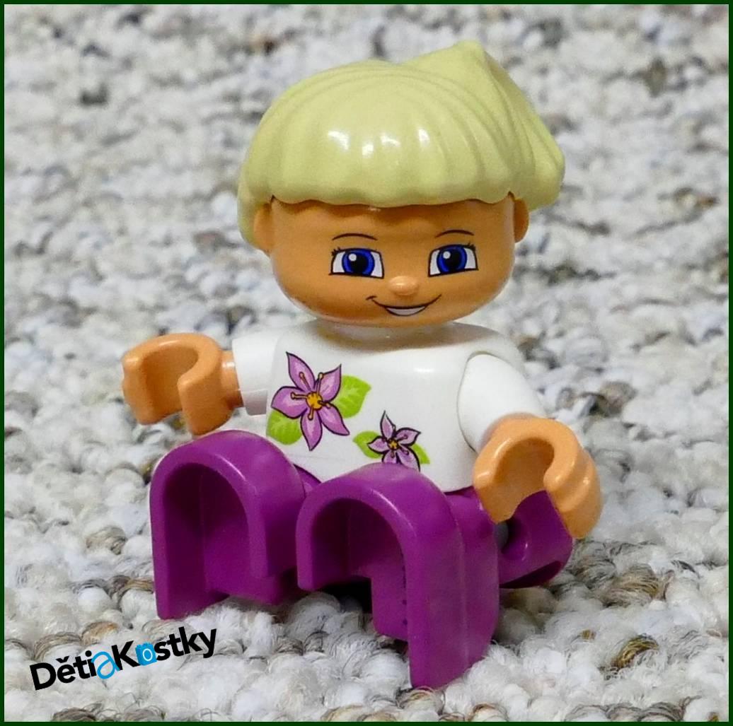 Lego® Duplo® Figurka Dítě s Orchydejemi
