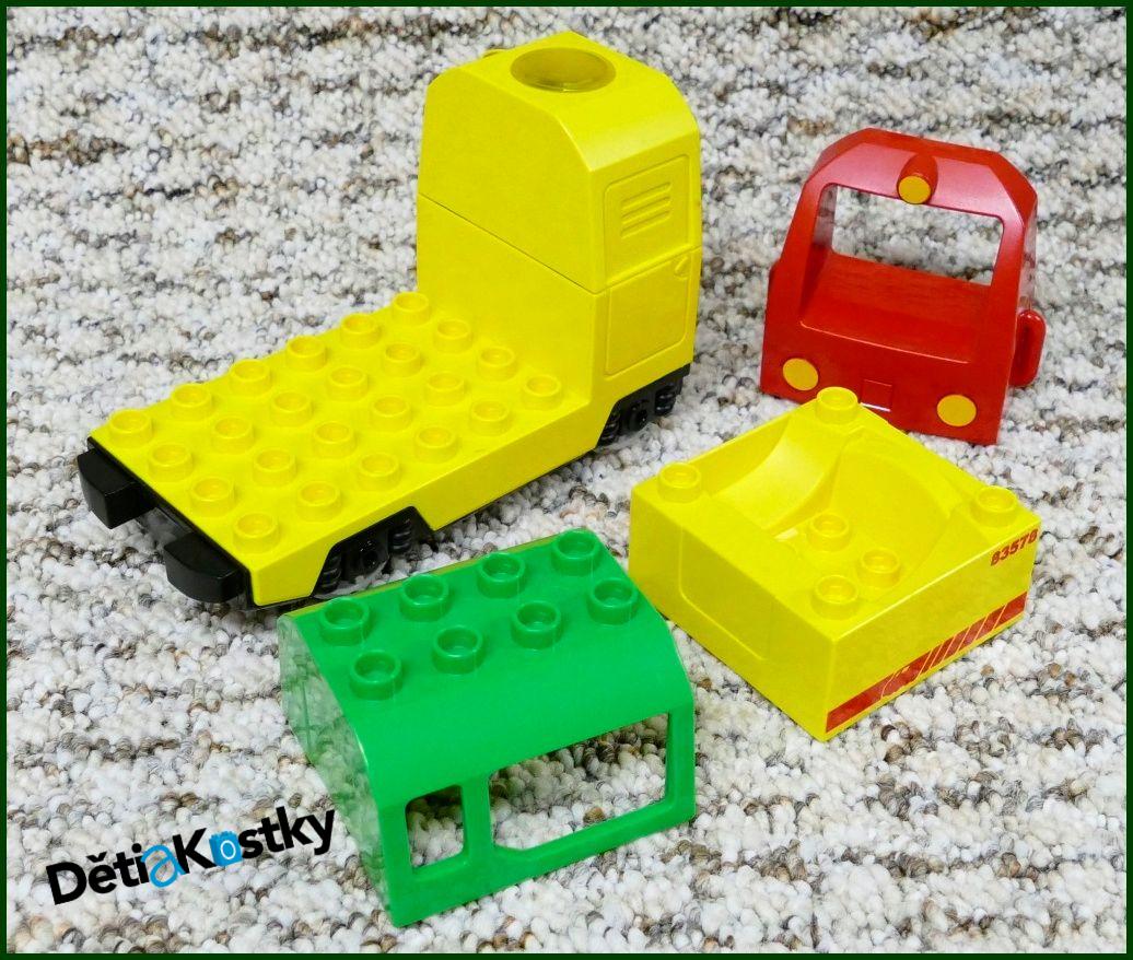 Lego® Duplo® Mašinka Osobní - Červeno/Zelená