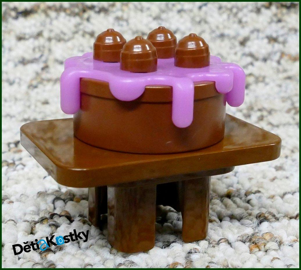 Lego® Duplo® Dort se Svíčkami Hnědý