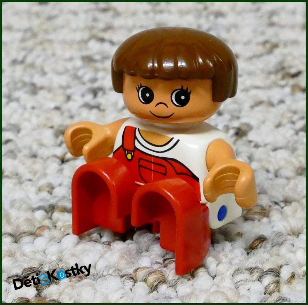 Lego® Duplo® Figurka Dítě - Červené Oblečení