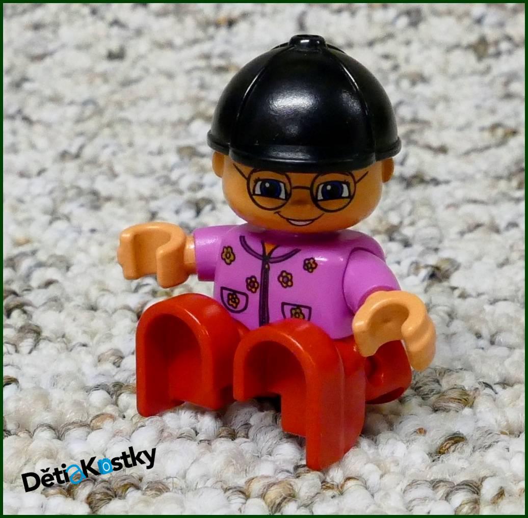 Lego® Duplo® Figurka Dítě Růžové s Brýlemi