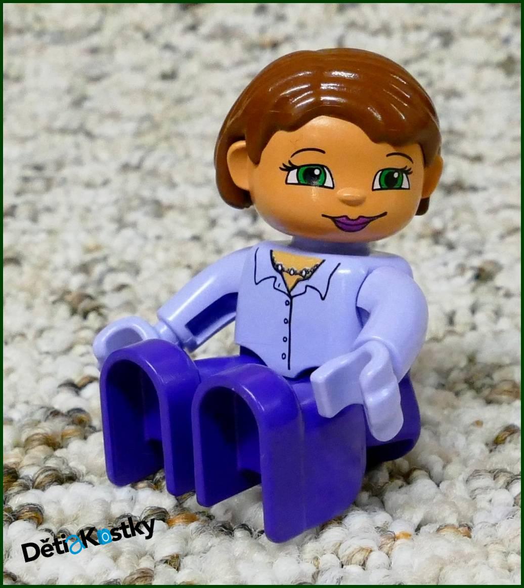 Lego® Duplo® Figurka Maminka Fialová