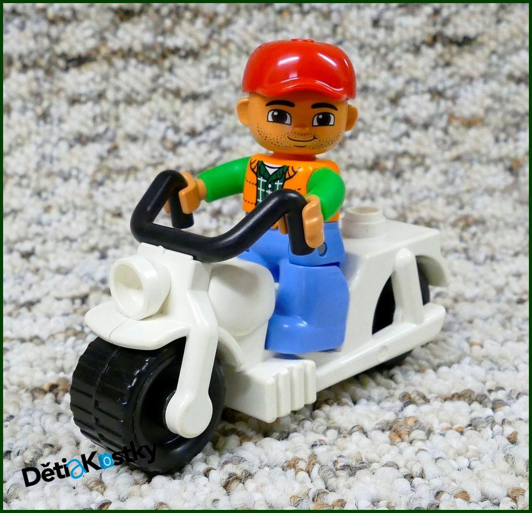 Lego® Duplo® Motorka Bílá