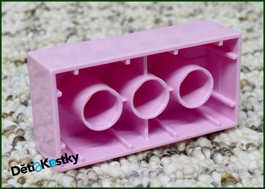 Lego® Duplo® Kostka 2x4 Světle Růžová