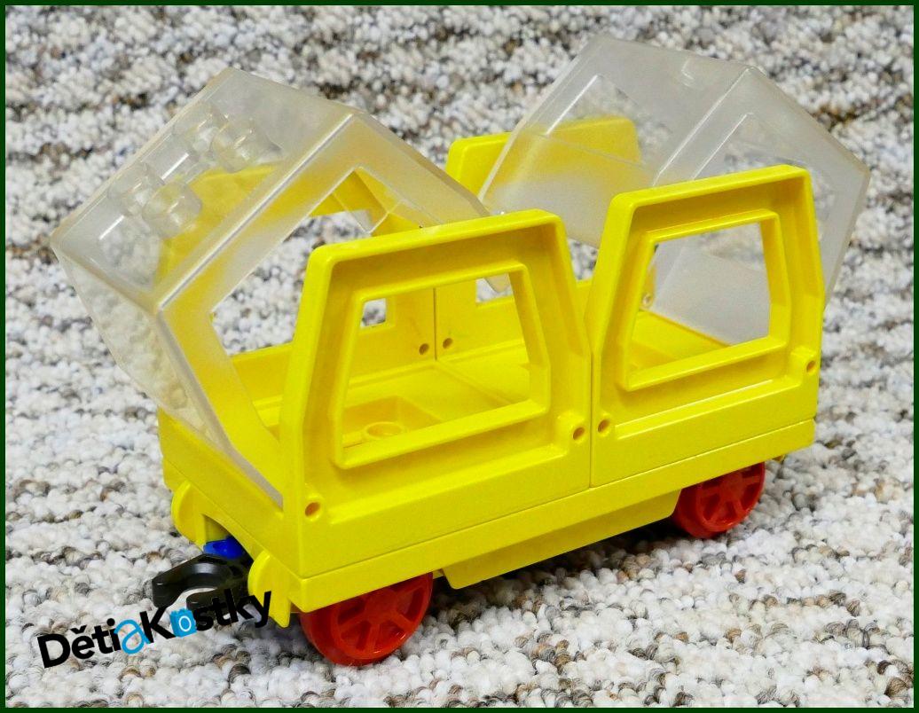 Lego® Duplo® Vagon pro Cestující - Prosklené Kabiny Žluté