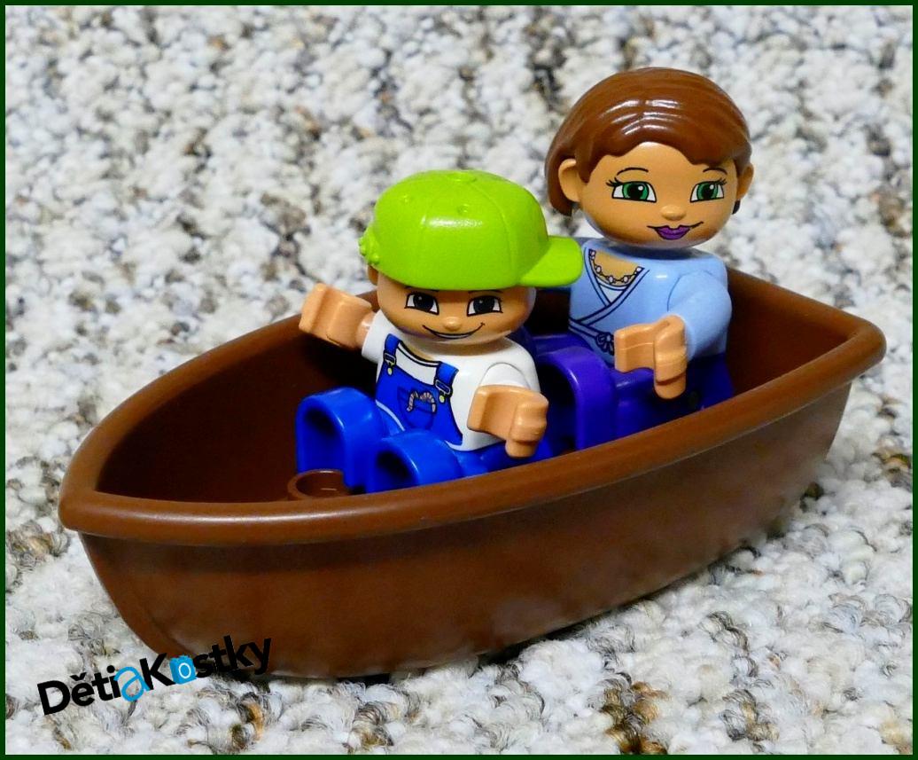 Lego® Duplo® Člun Malý Hnědý