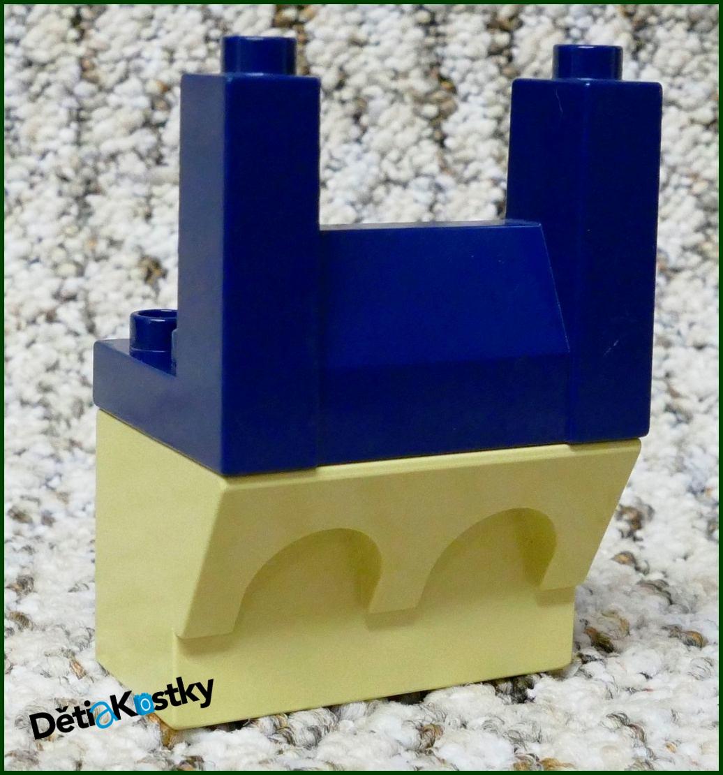 Lego® Duplo® Hradba Spodní Díl - Béžová