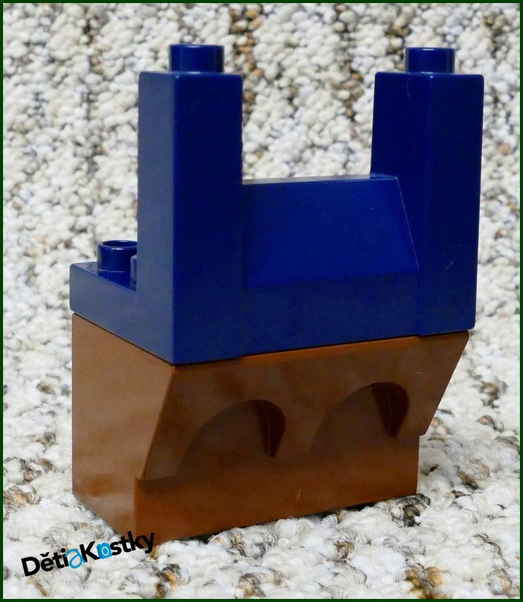 Lego® Duplo® Hradba Spodní Díl - Hnědá