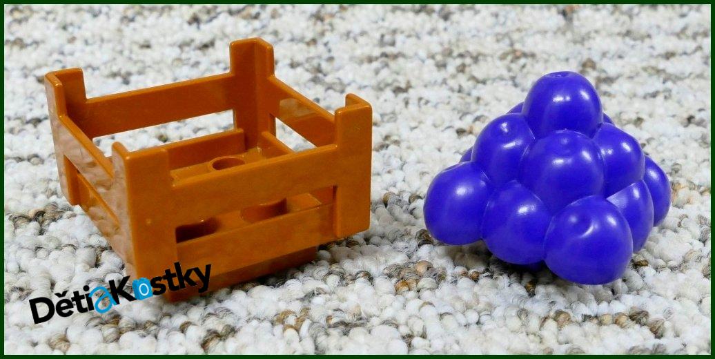 Lego® Duplo® Přepravka s Ovocem (Fialové Švestky)