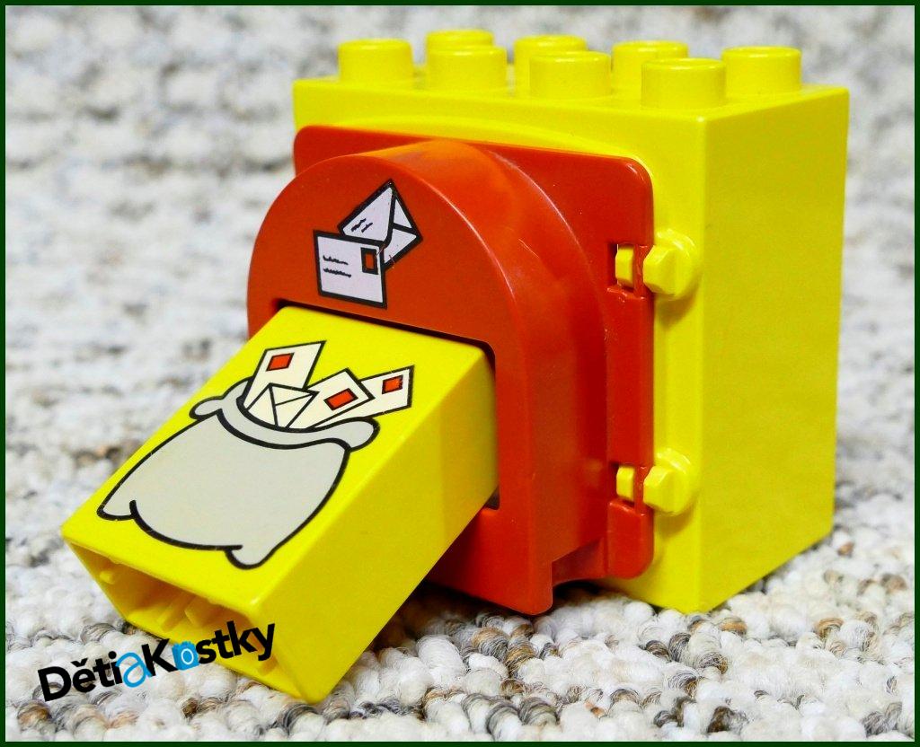 Lego® Duplo® Kostka se Schránkou - Dopis
