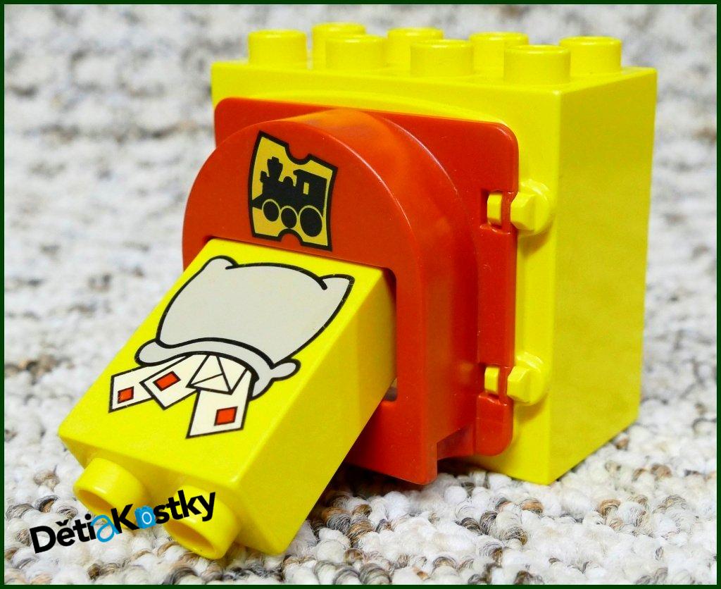 Lego® Duplo® Kostka se Schránkou - Vlak
